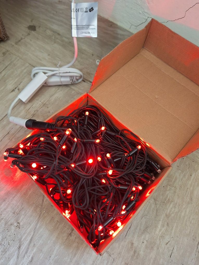 Oświetlenie iluminacje led lamki sznury świetlne