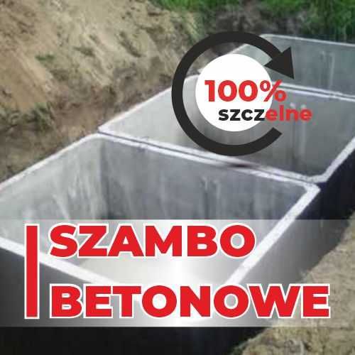 Zbiorniki betonowe Szambo szamba betonowe deszczówka SZYBKA DOSTAWA