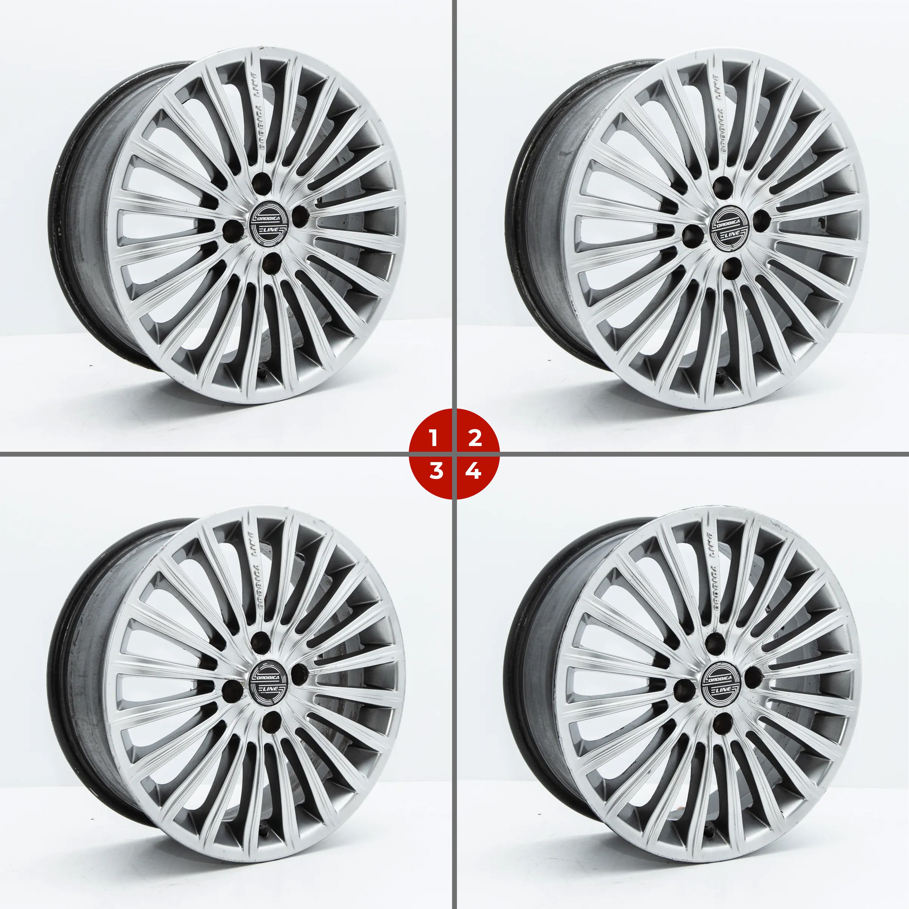 ORYGINALNE Felgi Orobica Line 17" Citroen C2 C3 C4 C5 DS3 DS4
