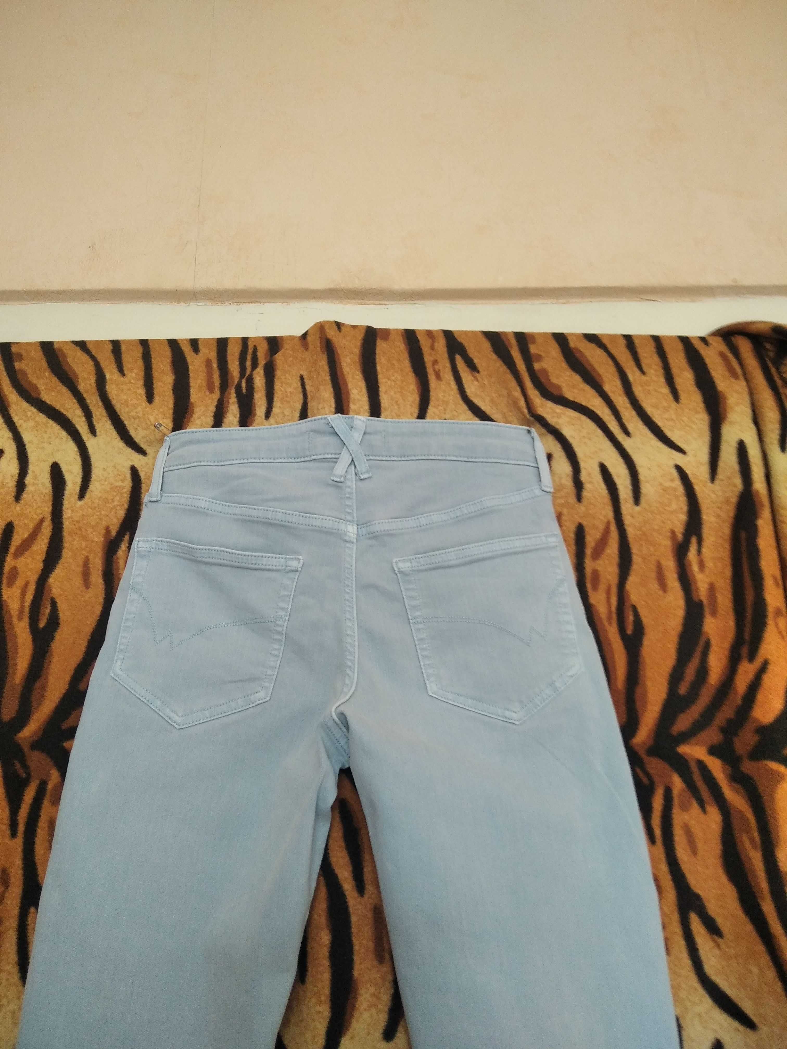 Супер джинси голубі"straight up"р.8r