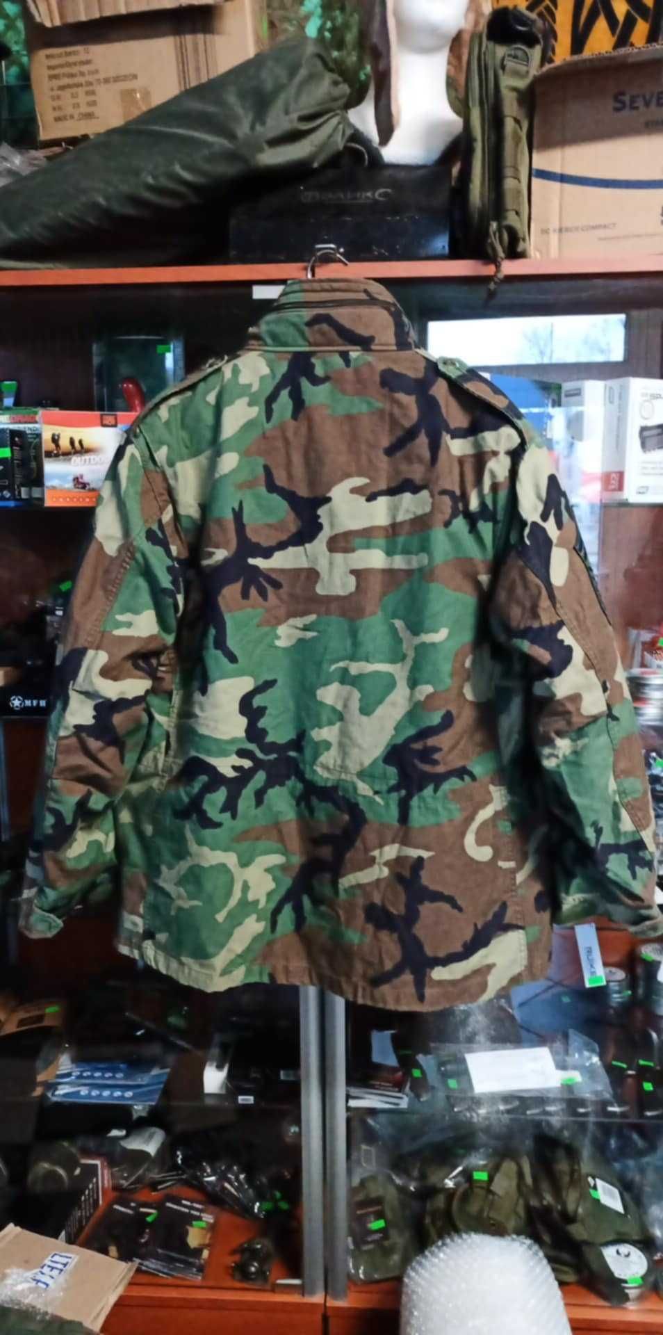Kurtka Wojskowa M65 Golden MFG Woodland US.Army XLarge Reg. +podpinka