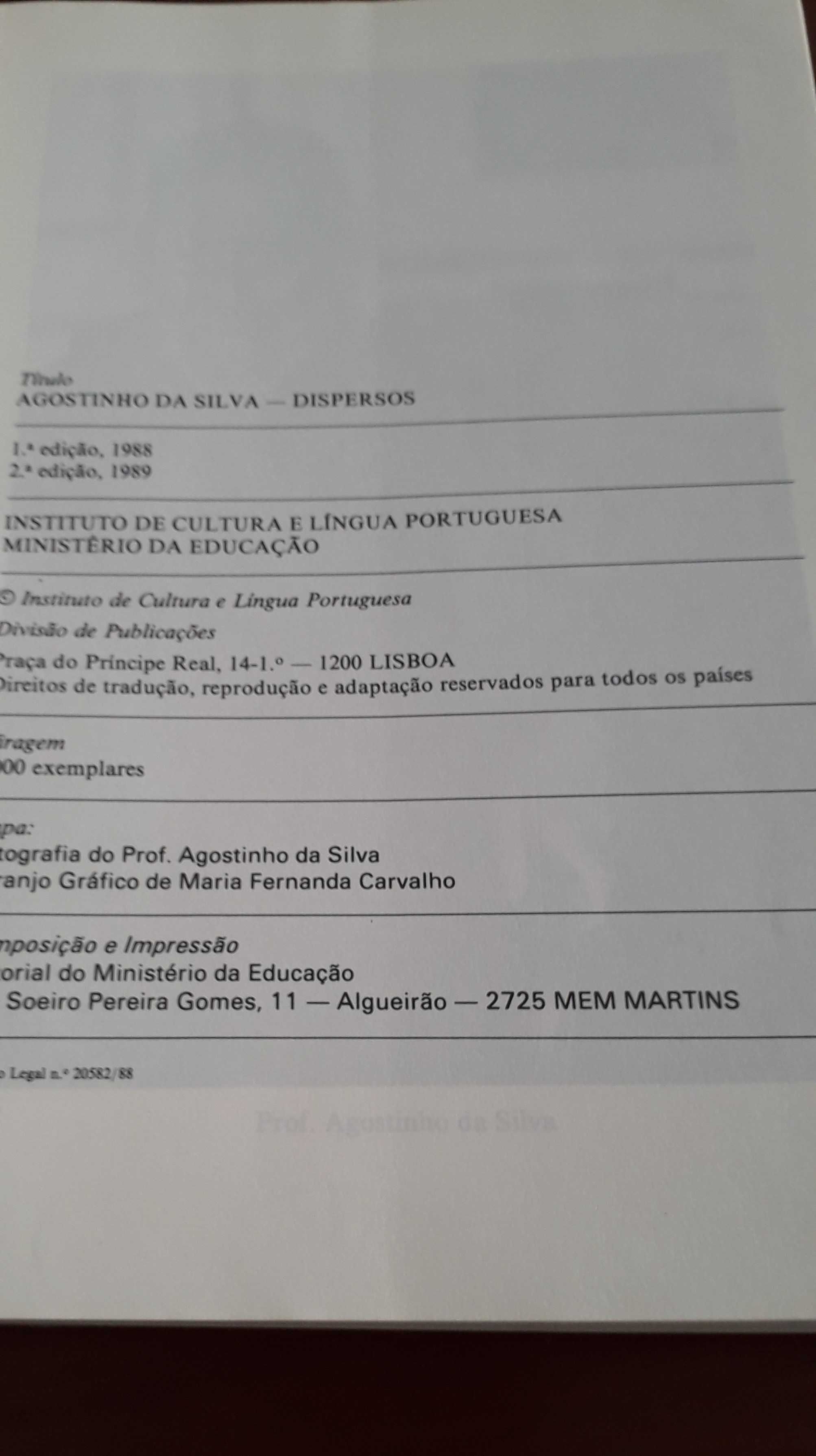 Agostinho da Silva_Dispersos
