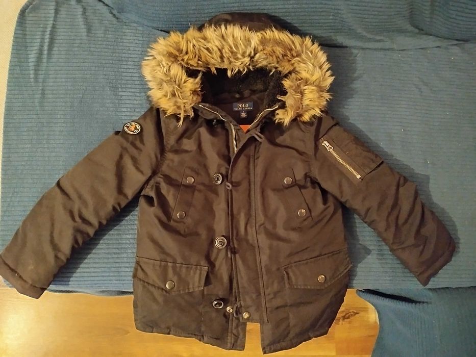 Kurtka zimowa chłopięca parka