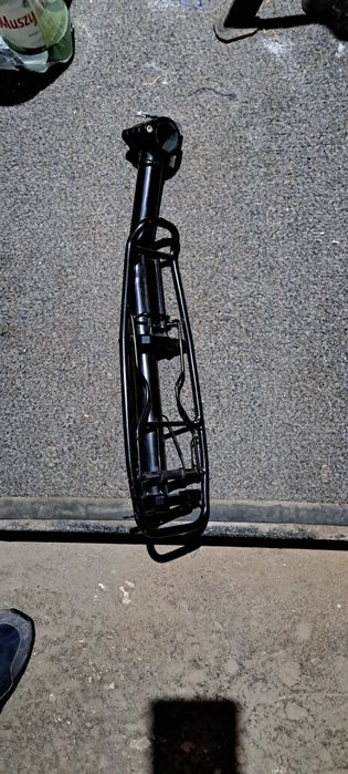 Bagaznik rowerowy pod sztyce