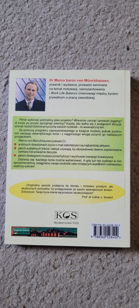 Książka Jak poskromić swojego lenia