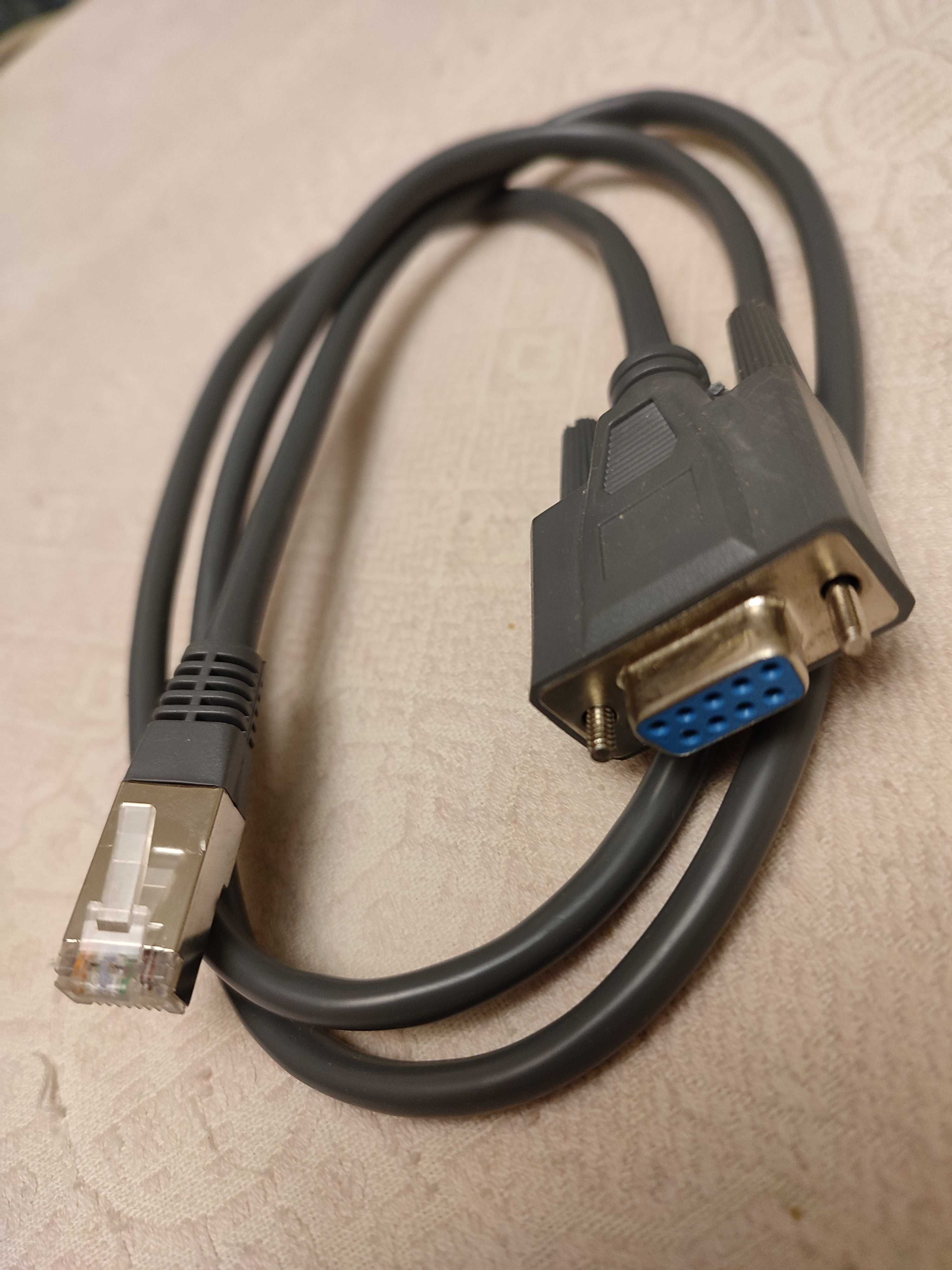 Кабель для передачи данных RJ45 RS232 Ethernet COM