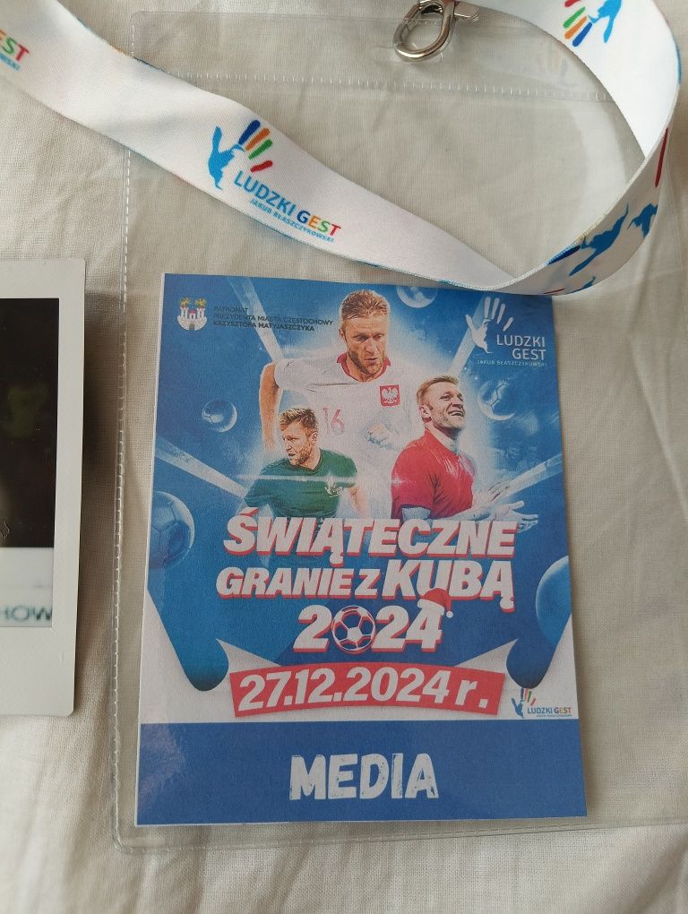 Akredytacja dziennikarska Świąteczne granie z Kubą 2024 z autografem