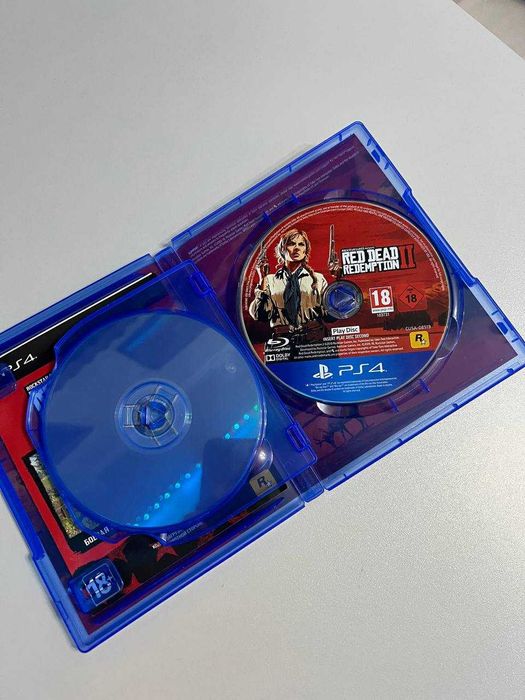 Диск Red Dead Redemption 2 PS4
