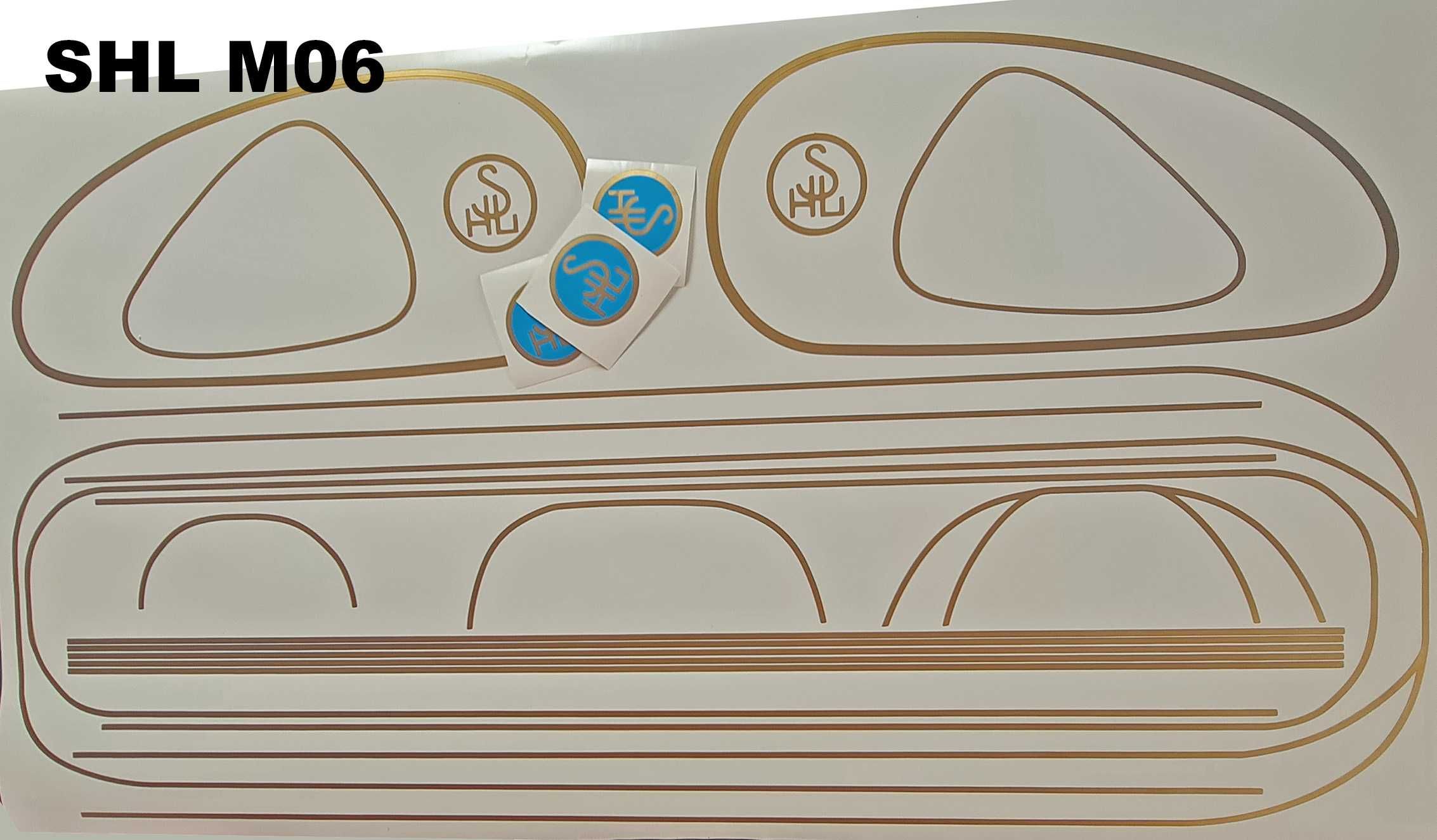Szparunki, naklejki SHL M11, M04, M05, M06, logo