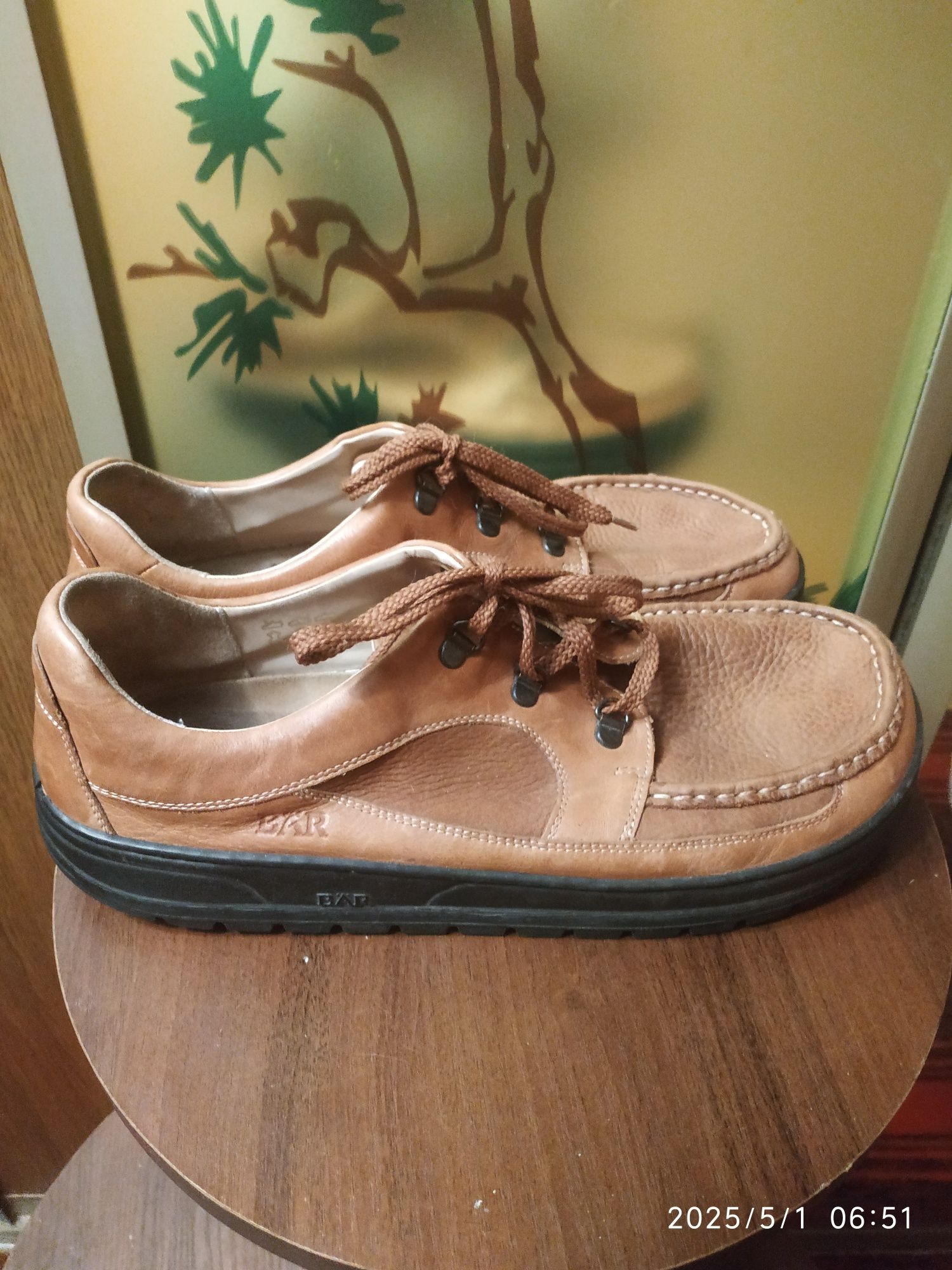Кожаные туфли ,45р,по стельке 30см.,на широкую ногу, цена 750грн.