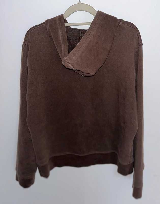 Brązowa bluza Hoodie gap Travis Scott boxy L