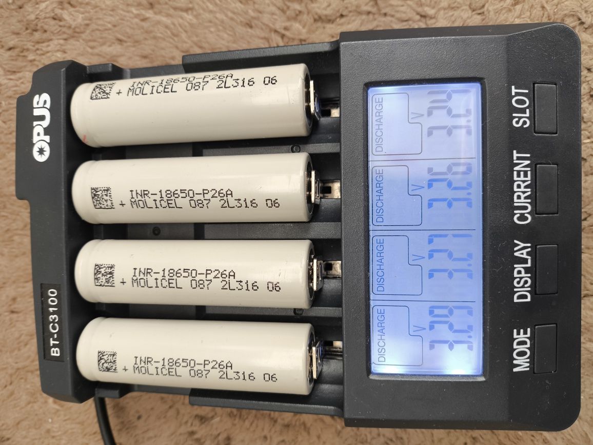Аккумулятор Molicel P26A 2800mah 35A