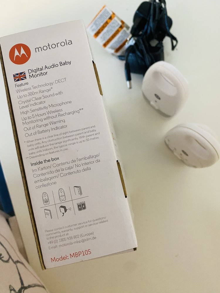 Intercomunicador Baby Monitor Motorola