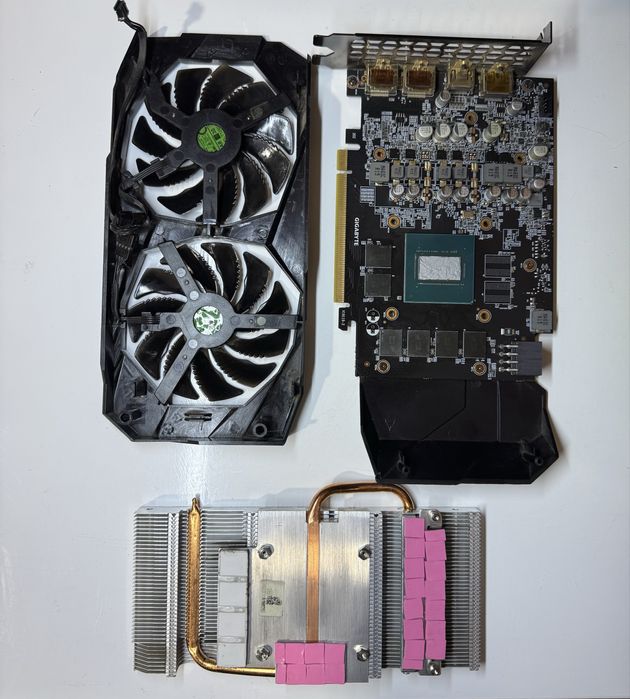 Видеокарта Nvidia GTX 1660 Ti 6GB GDDR6 (После ТО)