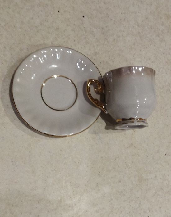 Чашка кофейна  Ранок Задувка с золотом