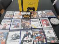 Playstation 2 +20 jogos +acessórios