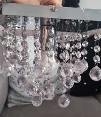 Lampa wisząca z kryształkami