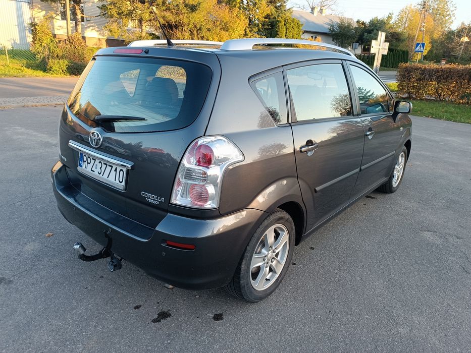 Toyota Corolla Verso 1.6b 2008r bezwypadkowa!
