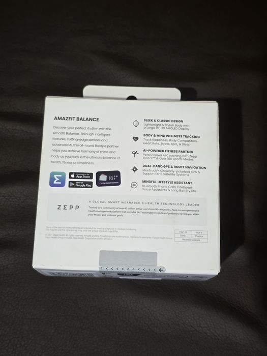 Продам новий смарт-годинник Amazfit Balance Midnight
