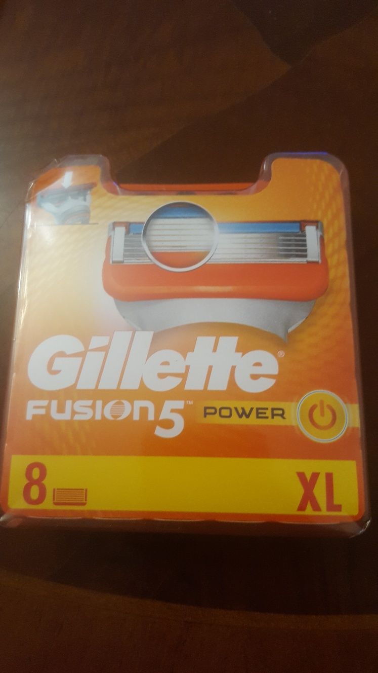Gillette fusion 5 power  8 шт в уп