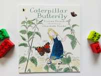 Caterpillar butterfly książka angielska z audiobookiem mp3