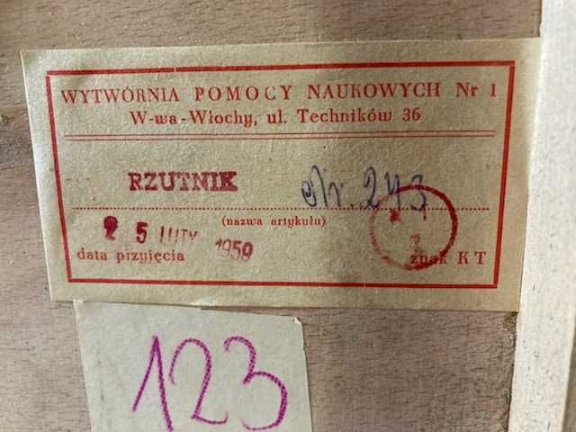 Diaskop-rzutnik z 1959 r