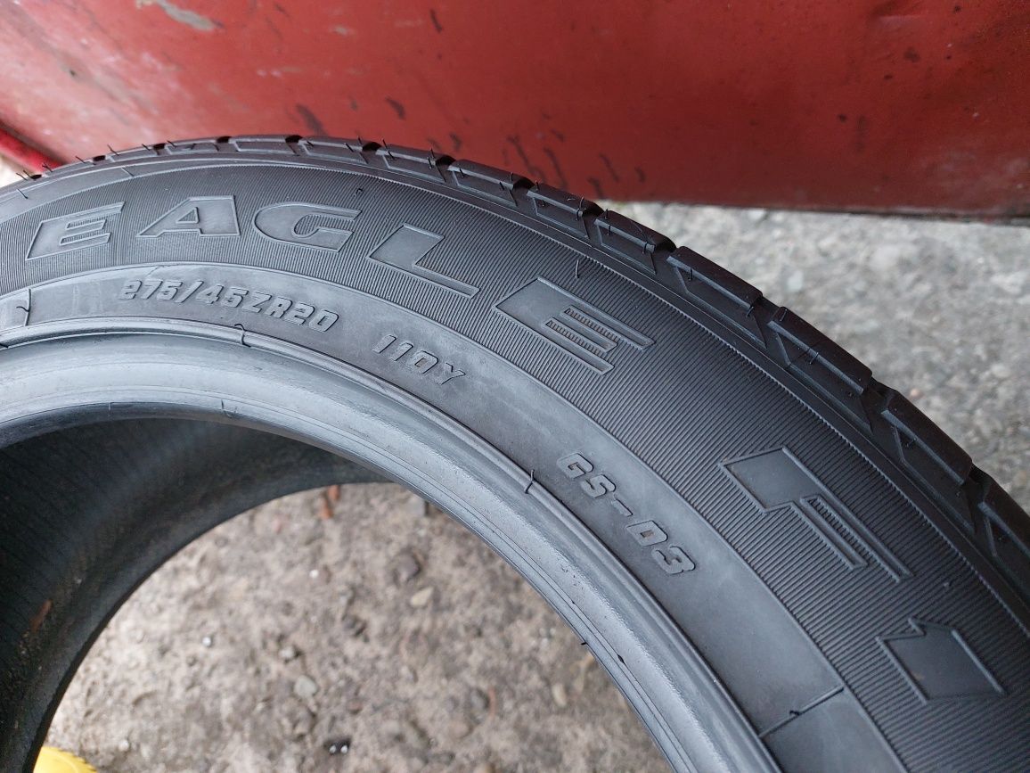 275/45/20 R20 GoodYear Eagle F1 2шт ціна за 1шт літо шини