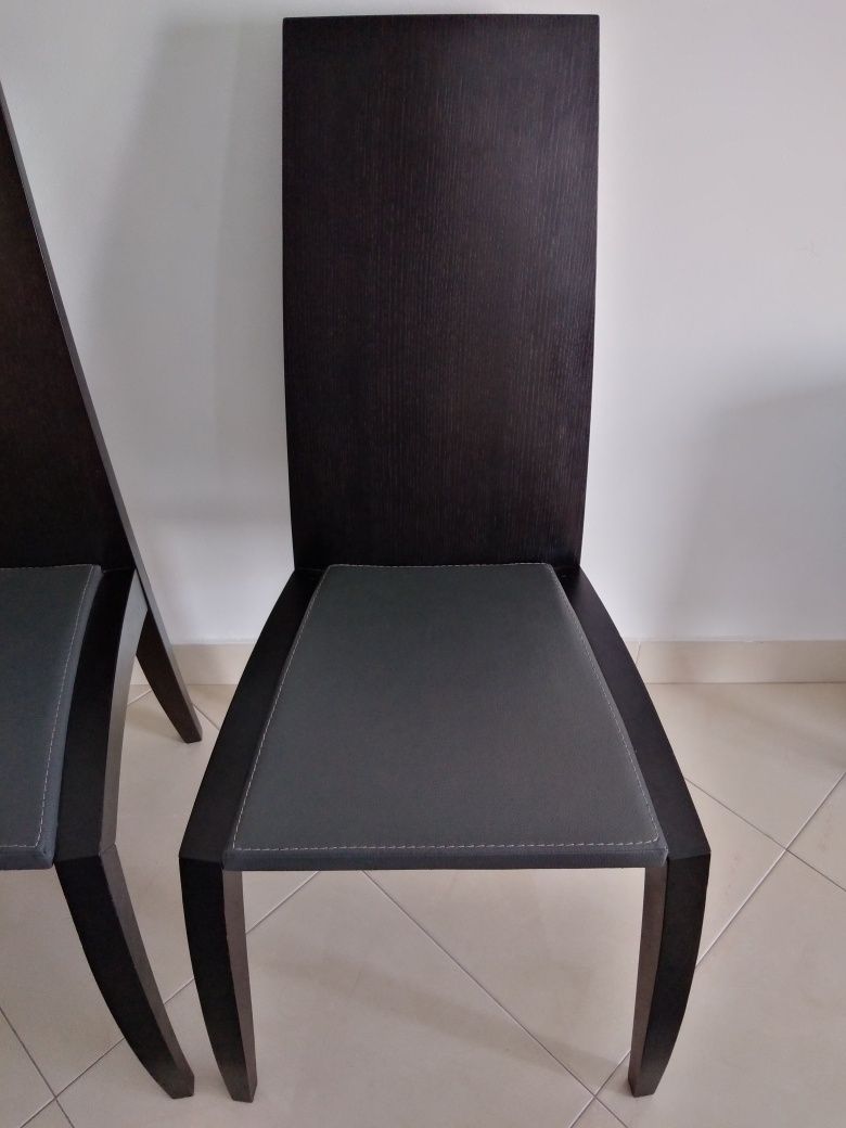 Conjunto de 6 cadeiras design