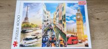 Puzzle 4000 Trefl Wycieczka po Europie