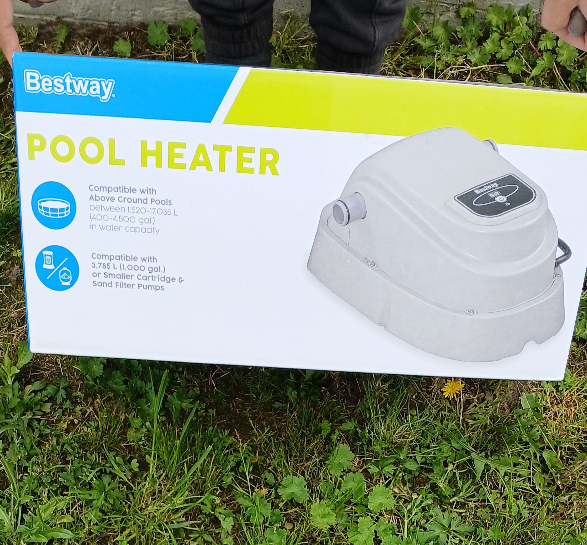 Електричний нагрівач для басейнів Bestway/Підігрів для басейну