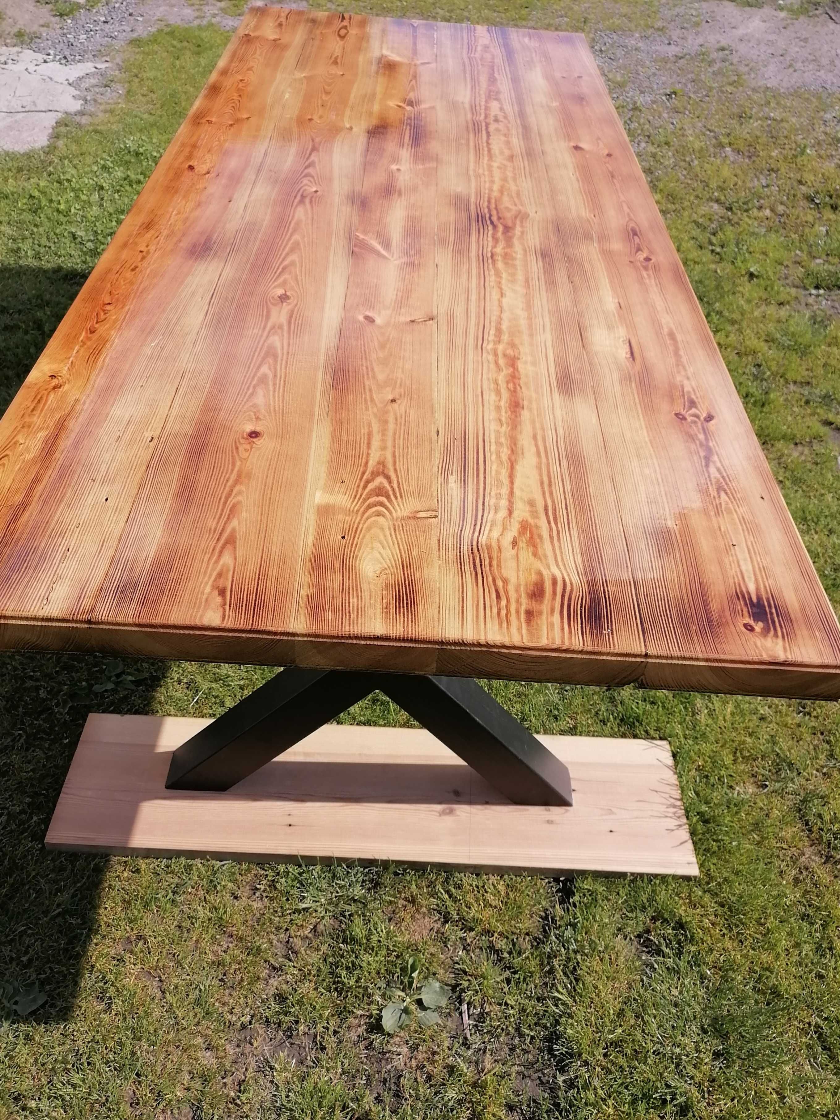 Stół drewniany sosnowy