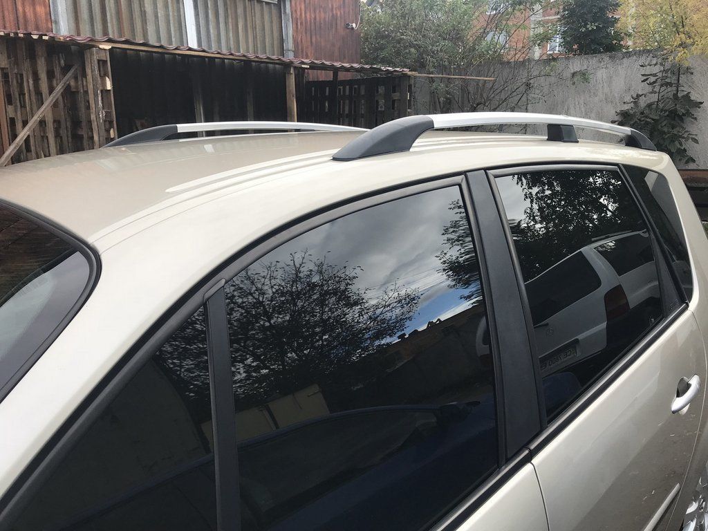 ТОП! Renault Scenic 2003-2009 Рейлінги Хром (коротка база)Рено сценик