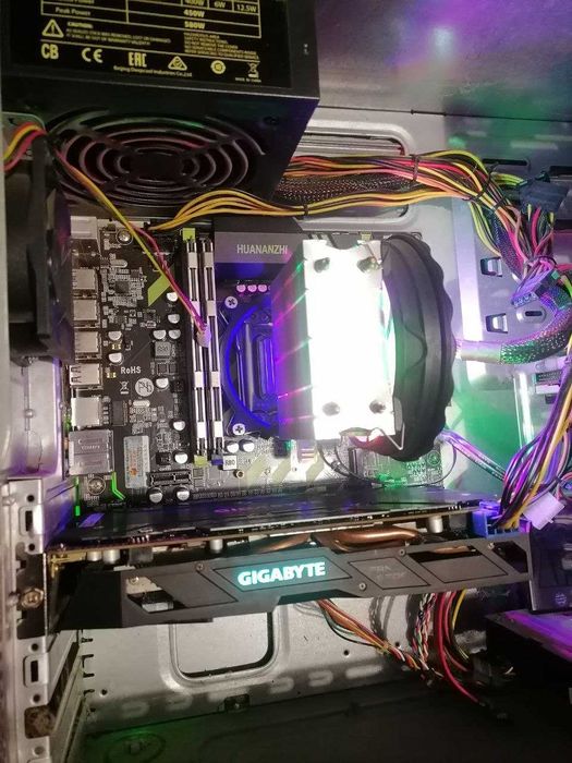 Комплект  Xeon e5 2640, материнка, 16 гб озу