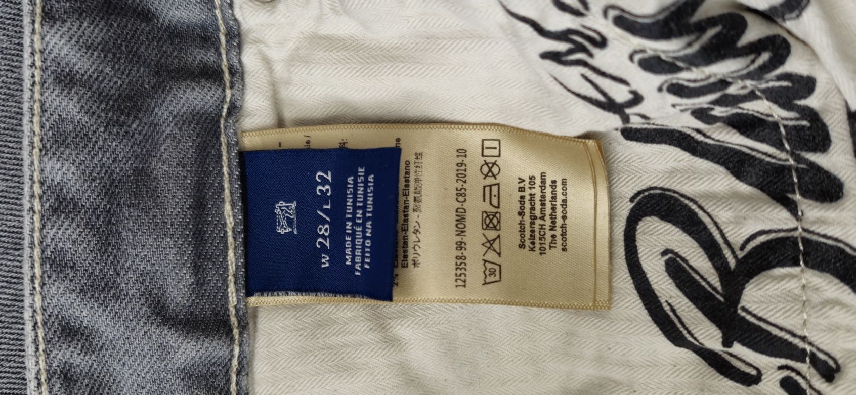 Jeansy męskie Scotch & Soda