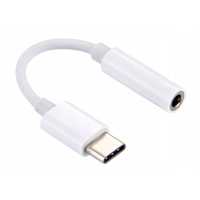 Adapter USB C audio mały jack 3,5mm gniazdo,