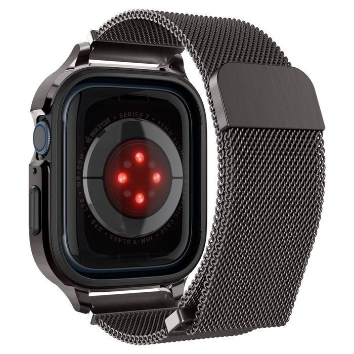 Spigen Metal Fit "Pro" Ochrona i Styl Apple Watch 44/45 mm