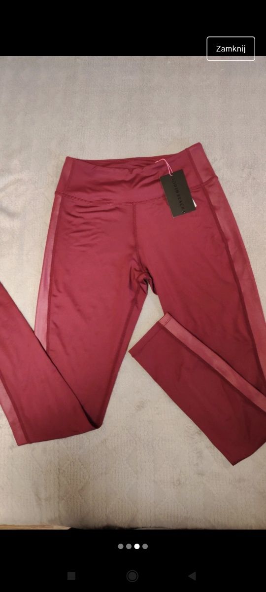 Wetlook Highwaist Legging legginsy rhodondendron