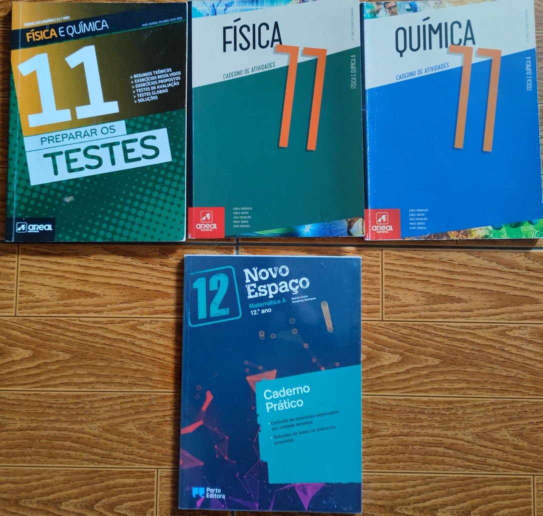 Caderno atividades / livro de exercícios 12, 11, 10 anos