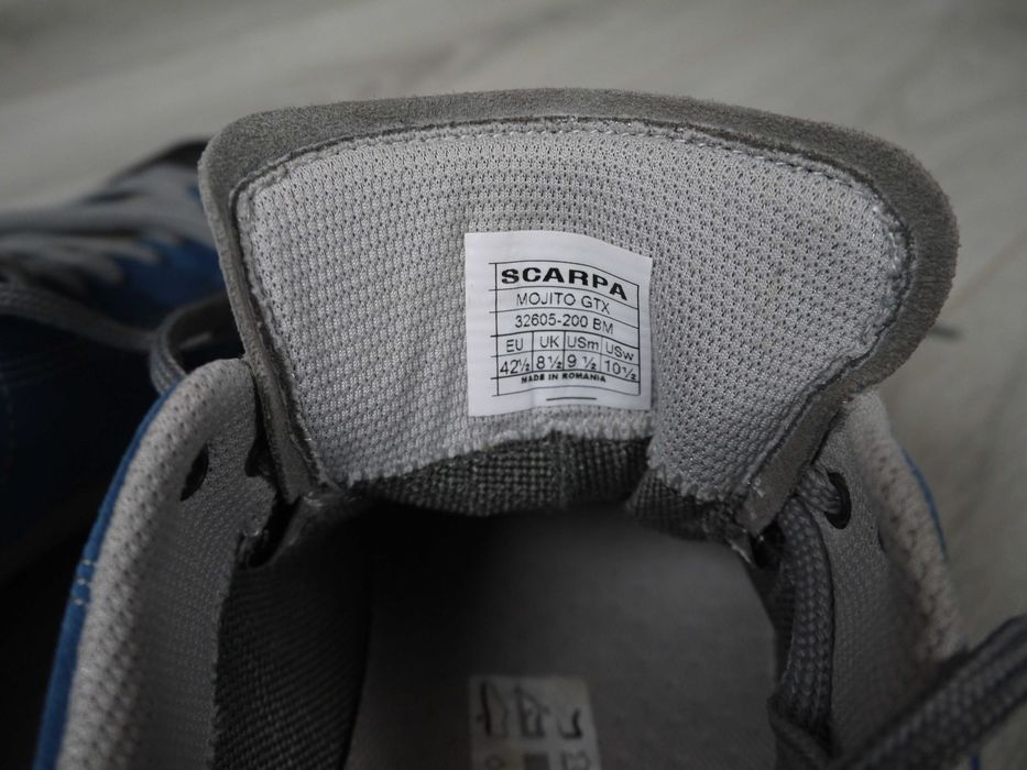 Кросівки scarpa mojito gtx gore-tex трекінгові (42 р)