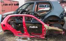 SKODA FABIA I VW Golf 4 Ćwiartka Błotnik Próg Słupek