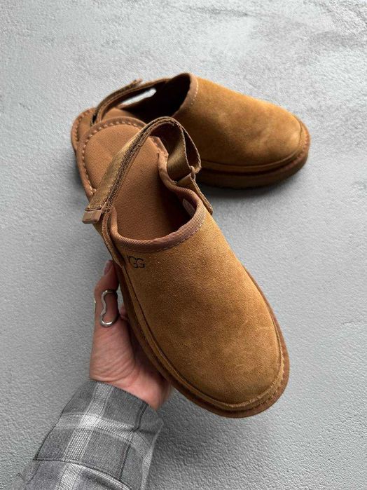 Мужские тапочки UGG Goldencoast Clog 41-45 Шлепанцы! Без Меха! Новинка