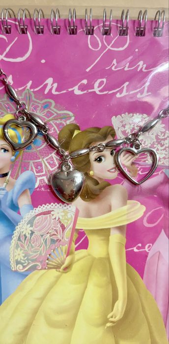 Bloco de notas Princesas Dianey + pulseira exclusiva