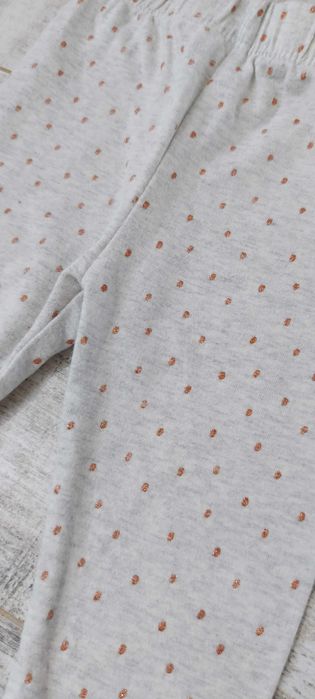 Zestaw Bluzka+Legginsy 62-68cm 3-6m-cy Markowe