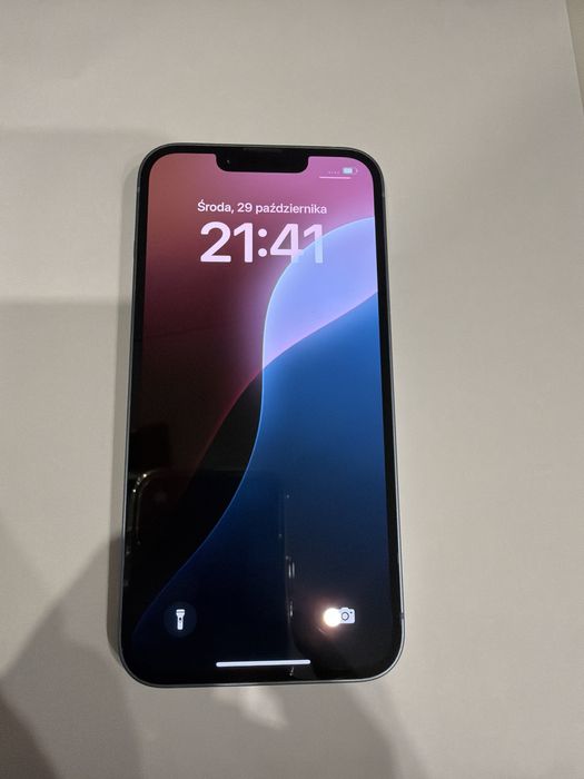 iPhone 14 128GB, blue, stan bdb