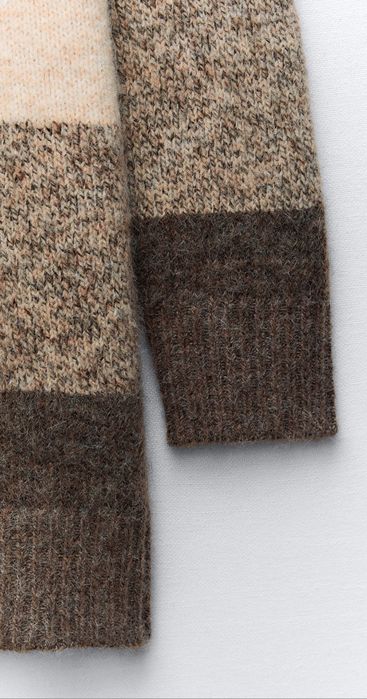 Сукня-светр Zara, трикотажна мінісукня