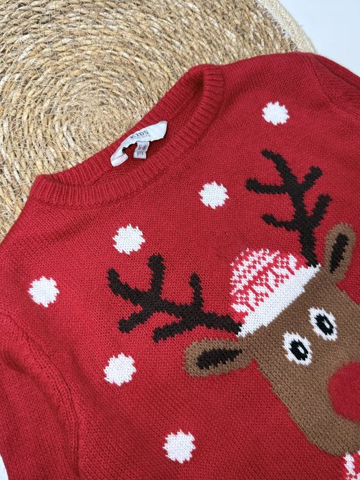 Новорічний светрик на хлопчика 5-6р