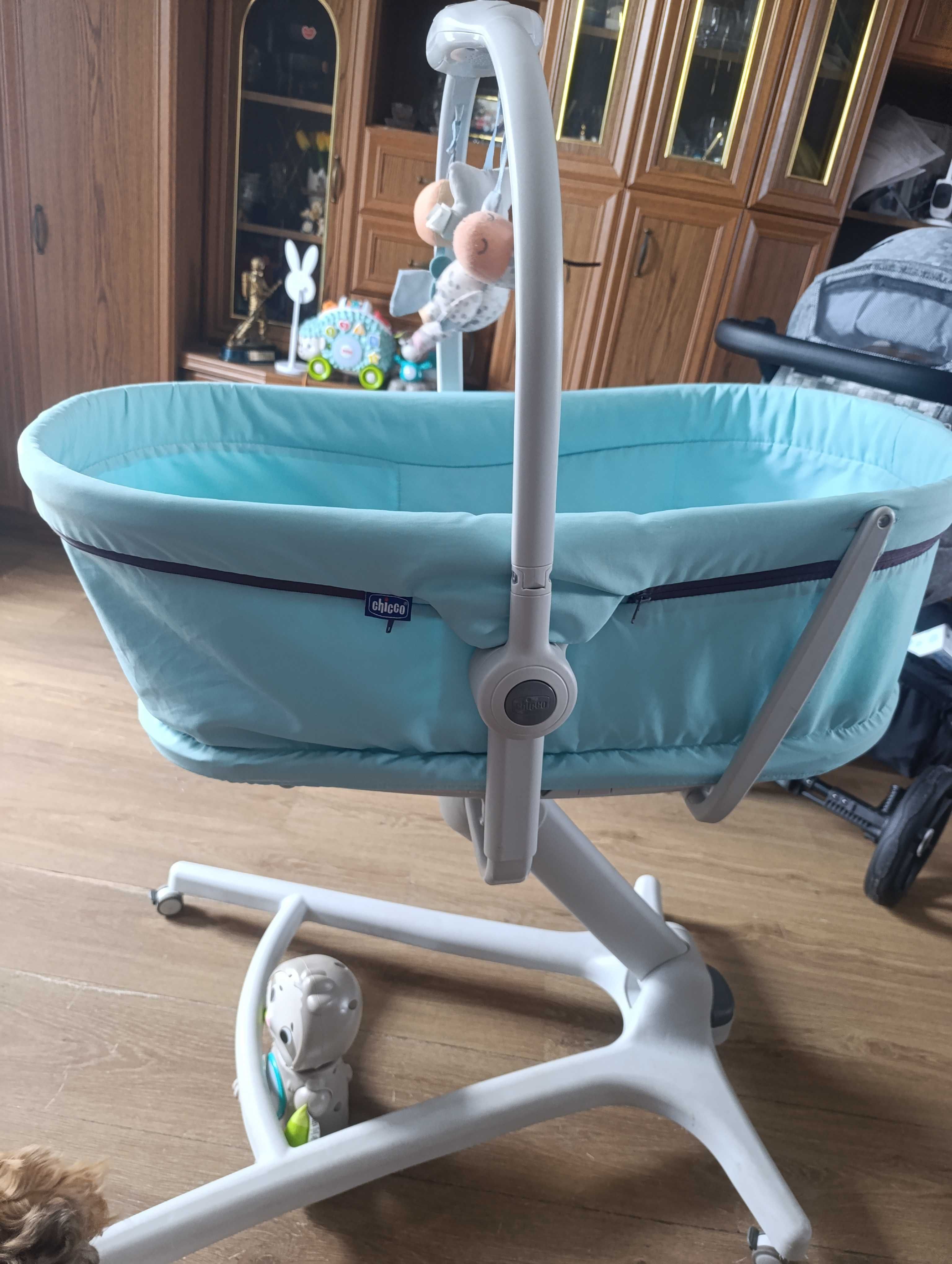 Chicco, Baby Hug 4in1, kołyska, leżaczek, krzesełko
