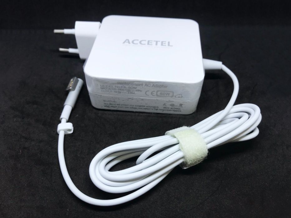 Carregador MagSafe 1 de 60W - conector tipo L - MacBook - NOVO