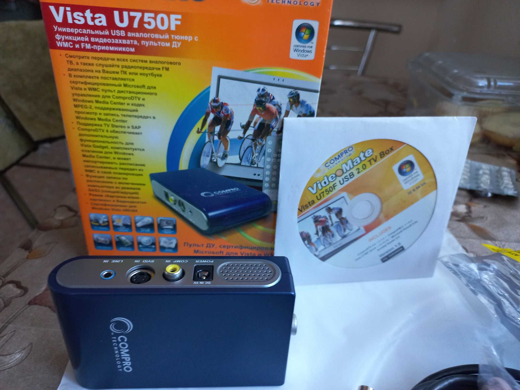 USB тюнер COMPO Vista U750F