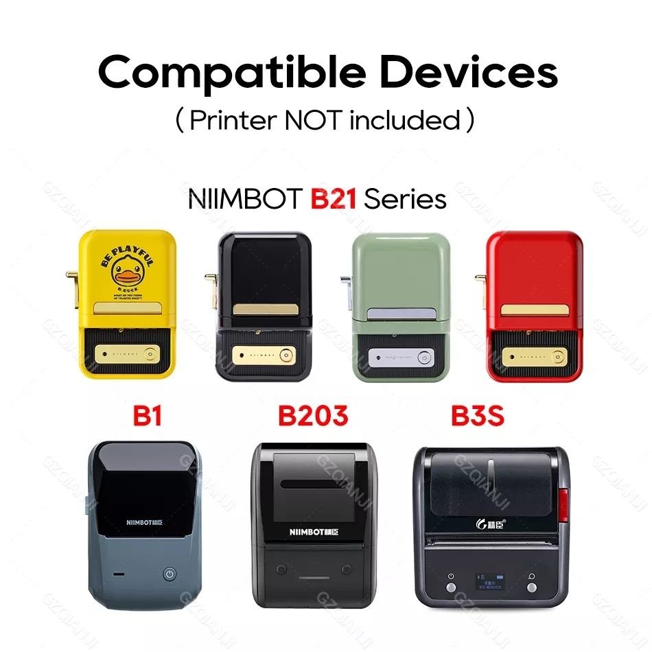NiiМbot Термоетикетки D110, D11, D101, H1,H1S, B18, B1, B21, B21s, BS3